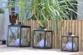 lanterns at the edge of the terrace