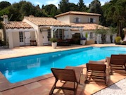 View of the villa